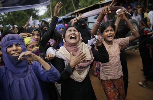 Tausende Rohingya-Frauen wurden von Myanmars Militär vergewaltigt, gedemütigt und vertrieben. Foto: AP