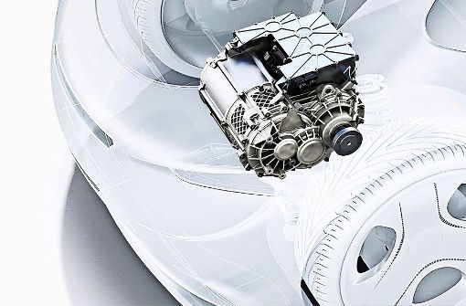 Die E-Achse von Bosch soll die Reichweite von Elektroautos verlängern – und dem Unternehmen Milliardenumsätze bringen. Foto: Bosch
