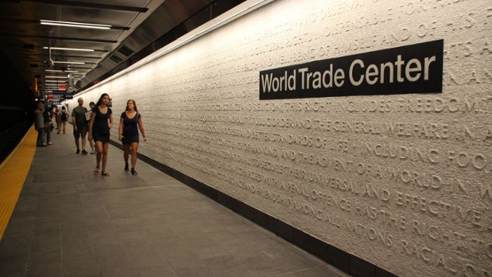 U-Bahn-Station am World Trade Center wieder auf
