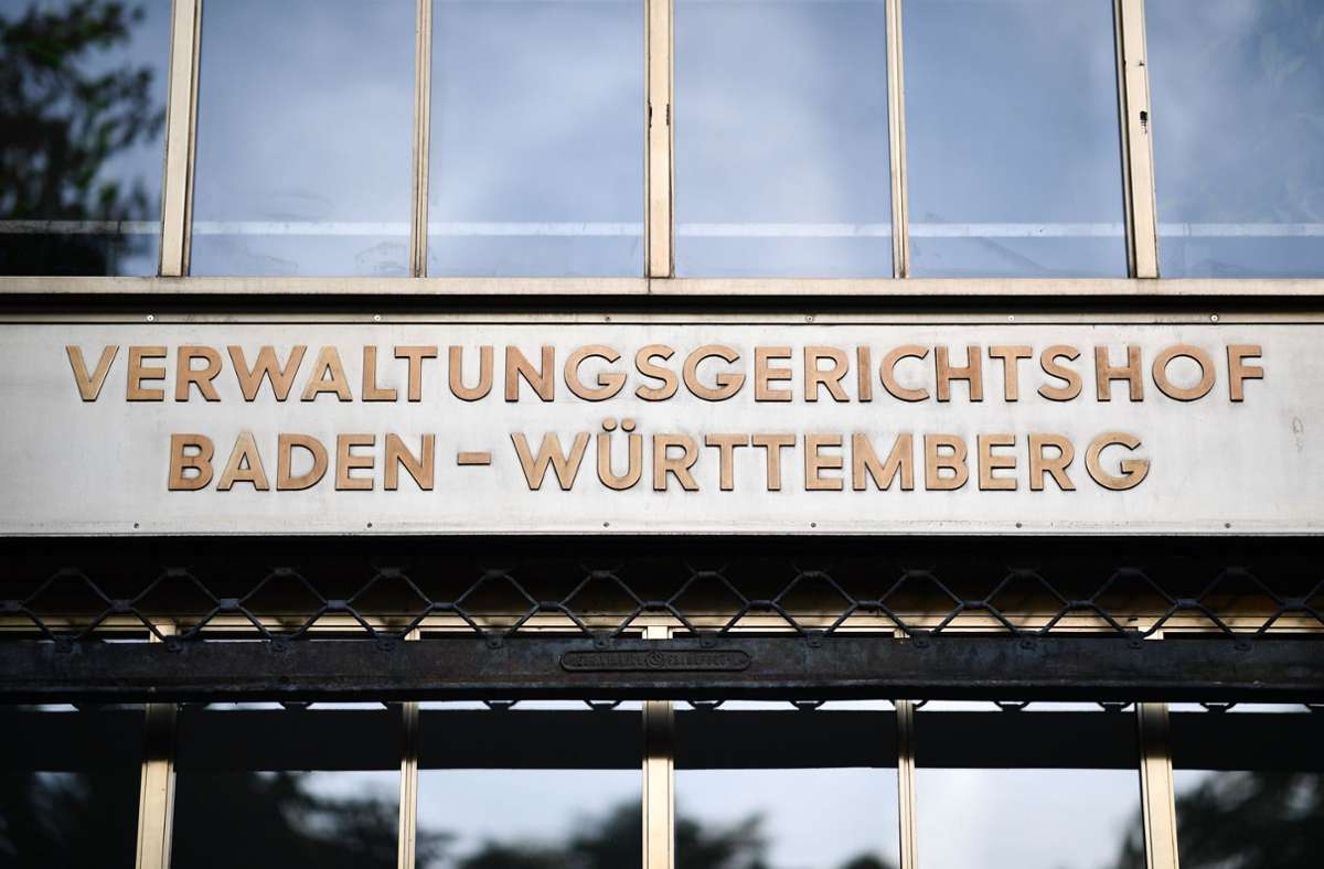 Der Verwaltungsgerichtshof Baden-Württemberg verkündete seine Entscheidung am Dienstag. Foto: dpa/Uwe Anspach