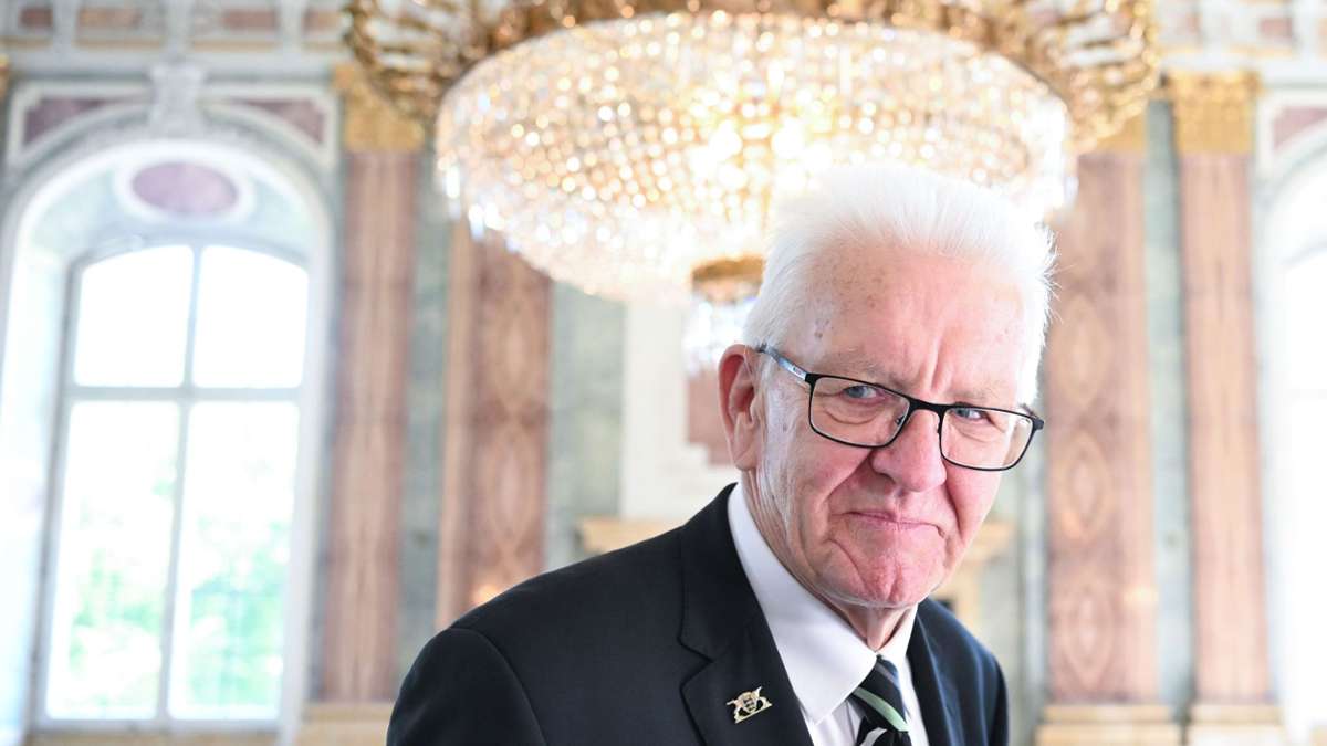 Outgoing Baden-Württemberg Minister-President - | Winfried Kretschmann - | ...
