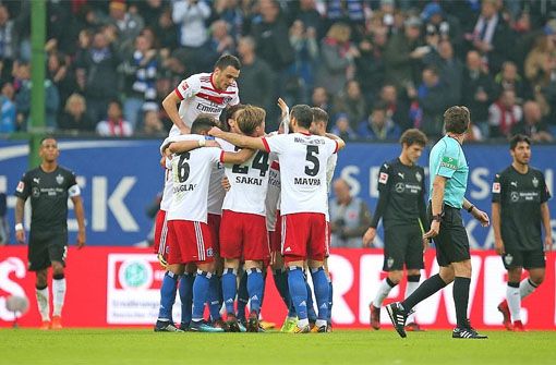 Der VfB Stuttgart hat beim HSV mit 1:3 verloren. Foto: Pressefoto Baumann