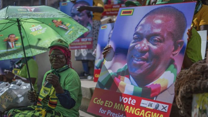 Erste Wahl seit Rücktritt Mugabes