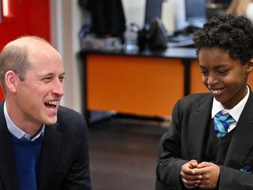 Prinz William besuchte ein Jugendzentrum in Manchester. Foto: imago/i Images