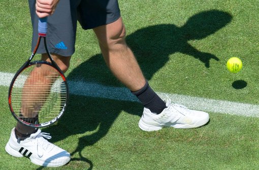 Die deutschen Spieler, wie etwa Florian Mayer, sind beim ATP-Tennisturnier in Stuttgart erfolgreich. Foto: AFP