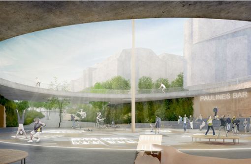 Ein Aktivpark am Österreichischen Platz ist eine der Visionen der erfolgreichen Architekten. Foto: asp Architekten/Koeber Landschaftsarchitekten/Stete Planung