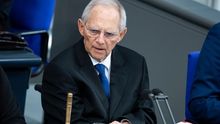 Wolfgang Schäuble tritt noch einmal  an