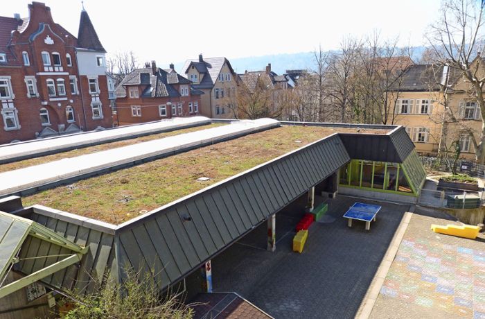 Platznot an Schule in Stuttgart: Ist ein Pausenhof auf dem Dach der Turnhalle die Lösung?