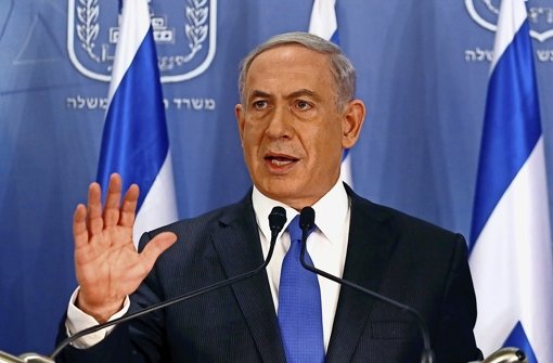 Israels Ministerpräsident Netanjahu hat Kritik der USA am geplanten Bau von mehr als 2600 Wohneinheiten im arabischen Ostteil Jerusalems zurückgewiesen. Foto: AFP POOL