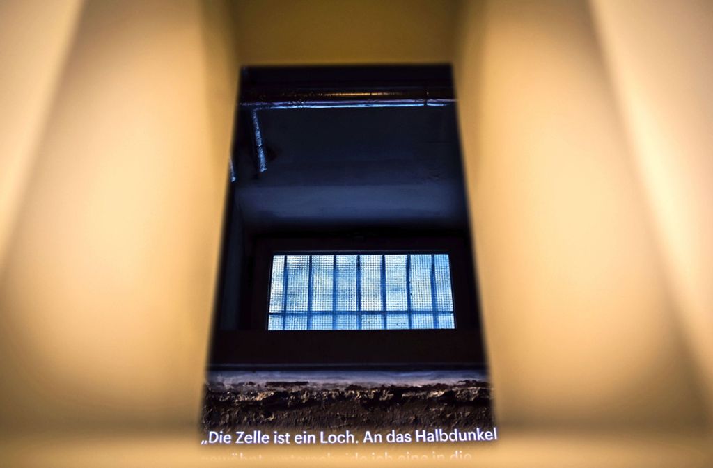 Der Blick in eine Gestapo-Zelle  in der heutigen Gedenkstätte. Foto: /Max Kovalenko