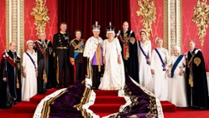 Viele „working Royals“ sind hochbetagt: Der Duke of Kent (links) zum Beispiel oder Prinzessin Alexandra (zweite von rechts). Foto: AFP/HUGO BURNAND