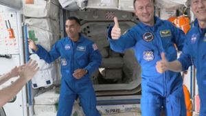 Deutscher Astronaut an ISS angekommen