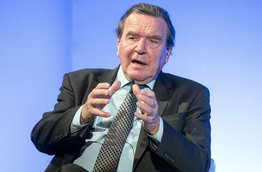 Er ist grauer geworden, doch ein weiser „Elder Statesman“, der über den Dingen schwebt, wird aus Gerhard Schröder wahrscheinlich nie.