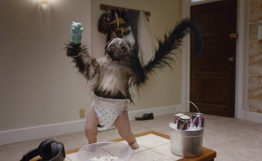 Ein Drittel Affe, ein Drittel Hund, ein Drittel Baby: Der Energydrink-Hersteller Mountain Dew... Foto: Nora Chin
