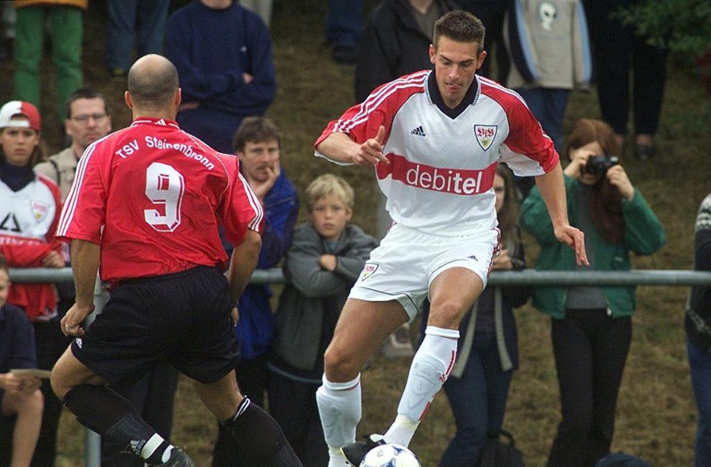 Stefan Blank kam im Sommer 2000 von Hannover 96 zum VfB. Im ersten Jahr kam er auf sieben Bundesligaeinsätze.