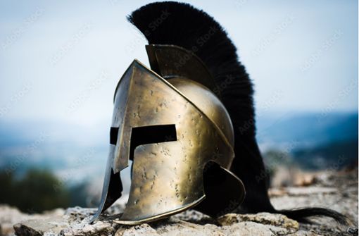 Strenge Auslese:  Nur die Stärksten konnten Helm und Schild Spartas  tragen Foto:  