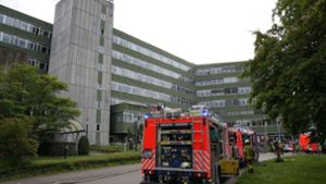 In einer Teeküche im Gebäude der Landkreisverwaltung in Esslingen ist ein Feuer ausgebrochen. Foto: SDMG/Kohls