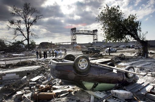 Sturm „Harvey“ ist auch für den US-Bundesstaat Louisiana eine ernste Bedrohung – Präsident Donald Trump rief nun den Katastrophenfall für den Südstaat aus. Foto: AP