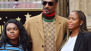 Snoop Dogg mit seiner Ehefrau Shante und seiner Tochter Cori im Jahr 2018. Foto: imago images/UPI Photo