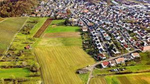 Das neue Wohngebiet in Rielingshausen soll  im Anschluss an die bestehende Siedlung entstehen. Foto: KS-Images.de