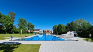Das Freibad in Hildrizhausen öffnet diese Woche