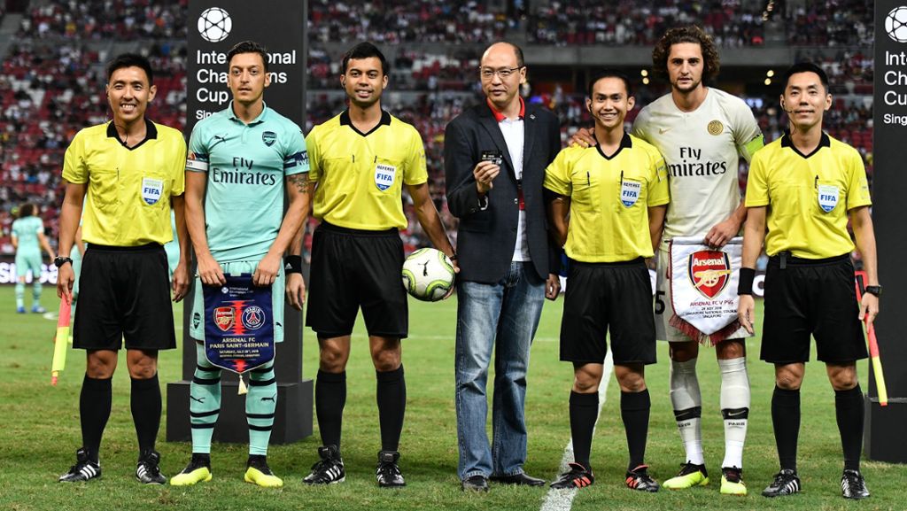 Arsenal gegen PSG in Singapur: Chinesische Kreditkarte entscheidet über Platzwahl