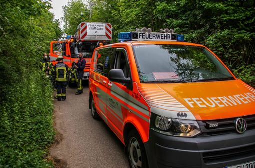 Die Feuerwehr war ebenfalls am Ort des Geschehens in Stuttgart-West. Foto: 7aktuell.de/Andreas Werner