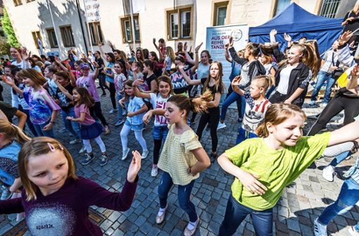 Unter anderem findet bei den Jugendkulturtagen wieder ein Tanzflashmob statt. Foto: Giacinto Carlucci