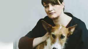 Anja Rützel über ihren Hund Juri: „Es war klassisches Online-Dating mit Sofortheirat.“ Foto: © Gene Glover