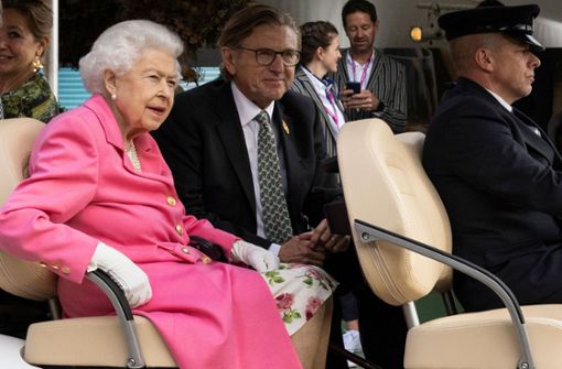 Königin Elizabeth II. besuchte die renommierte Gartenschau Chelsea Flower Show. Foto: AFP/DAN KITWOOD