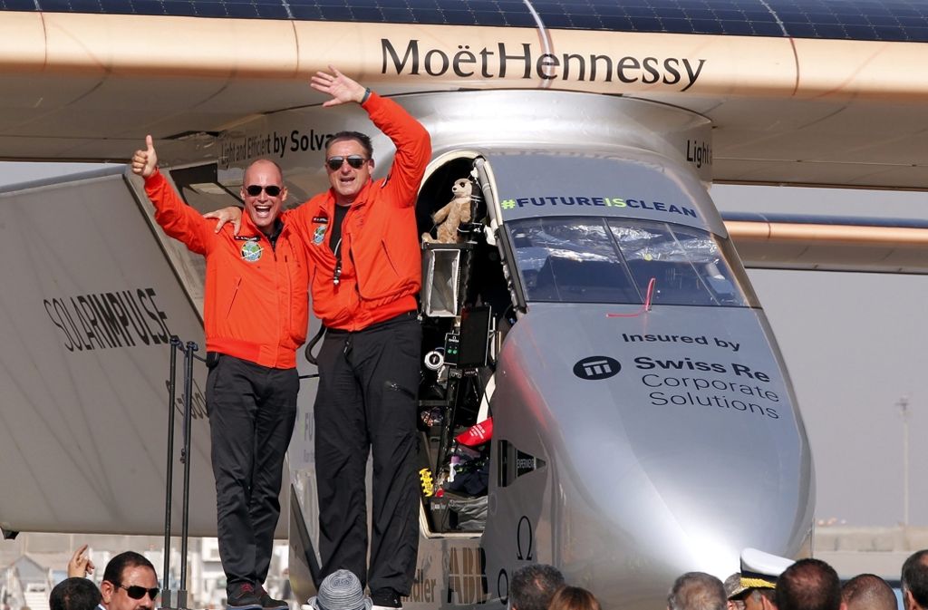 Der Flug rund um die Erde soll nun in Abu Dhabi enden, wo Borschberg und sein Begleiter Bertrand Piccard im März 2015 ihr Abenteuer begonnen hatten.