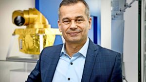 Andreas Hammer ist seit gut drei Jahren der Chef bei Tesat Spacecom in Backnang. Foto: Jan Potente
