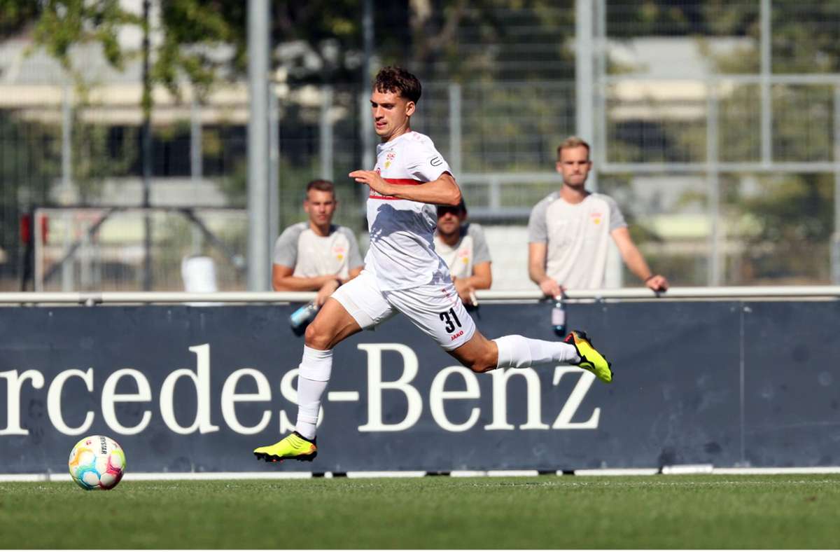 Mateo Klimowicz, hier noch im Trikot des VfB, erzielte sein erstes Tor in einem Pflichtspiel für den neuen Club.