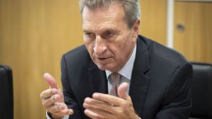 Oettinger im Gespräch mit dem VDA