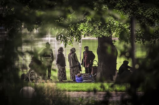 Die großen Gruppen sieht man nicht mehr im Schlossgarten, Foto: Lichtgut/Max Kovalenko