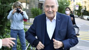 Strafverfahren gegen Blatter eingestellt