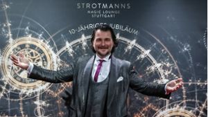 Magier Thorsten Strotmann lädt  vom 12. Juni an wieder Zuschauer in sein Theater im Römerkastell ein. Foto: Lichtgut/Julian Rettig