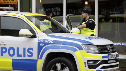 Schwedische Polizei Foto: dpa/Henrik Hansson