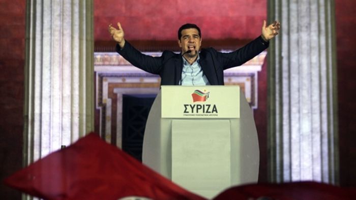 Linken-Chef Tsipras als Ministerpräsident vereidigt