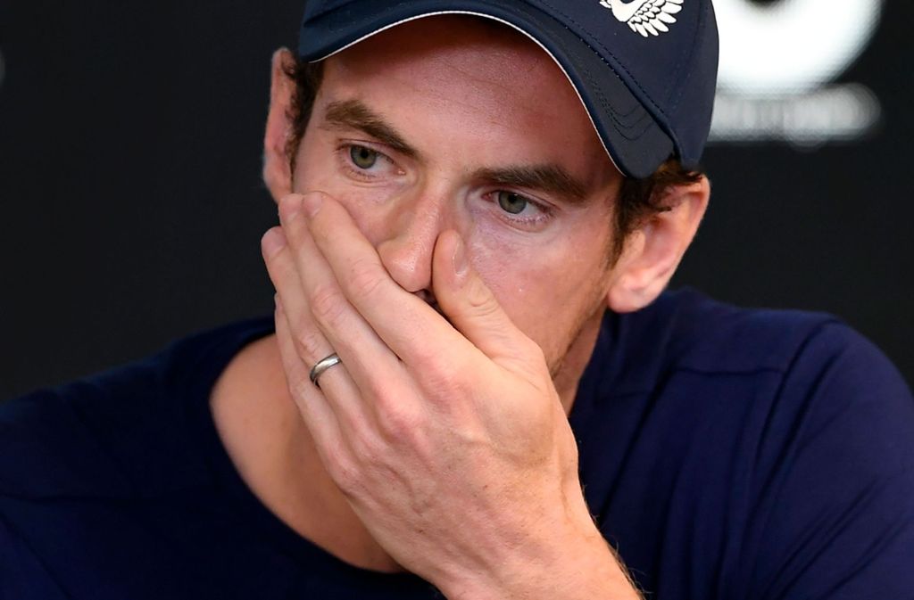 Andy Murray schafft es aufgrund der Hüftschmerzen nicht mehr, auf höchsten Niveau mitzuhalten.