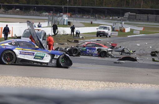 Bei dem Unfall in Hockenheim erlitt David Schumacher einen Bruch des Lendenwirbels. Foto: IMAGO/Nordphoto