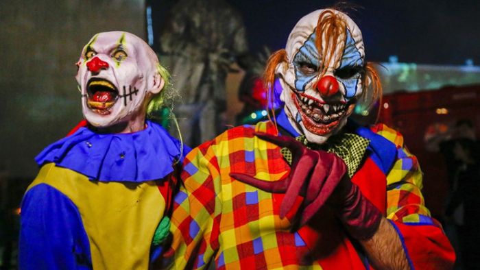 Unheimliche Clowns verbreiten Angst und Schrecken