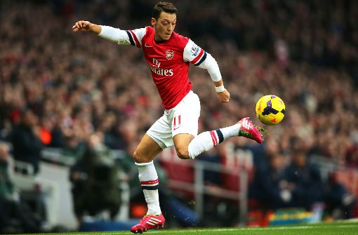 Der Ballzauberer von London: Mit der Form von Mesut Özil steht und fällt das Offensivspiel des FC Arsenal. Foto: Getty