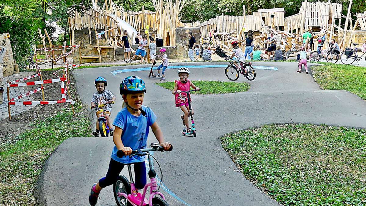 Sanierte Anlage in Göppingen-Faurndau: Kinder erobern sich Spielplatz zurück