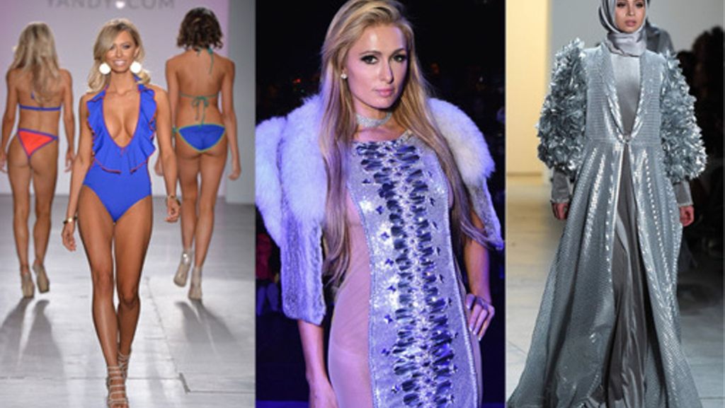 New York Fashion Week: Edle Kopftücher und knappe Bikinis