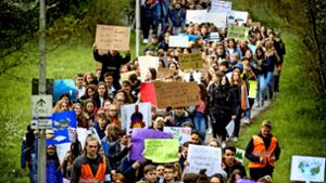 Die Demonstrationen für Klimaschutz sind  im Sinne der Grünen Jugend. Foto: Gottfried Stoppel