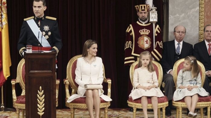 König Felipe VI. vereidigt
