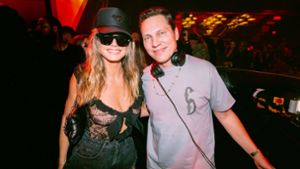 Heidi Klum singt wieder. Diesmal mit Unterstützung von Star-DJ Tiësto. Foto: dpa/---