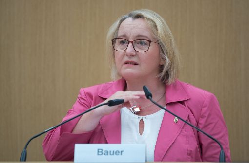 Auch um ihre Rolle in der Zulagenaffäre Ludwigsburg geht es im Untersuchungsausschuss: Wissenschaftsministerin Theresia Bauer (Grüne). Foto: dpa