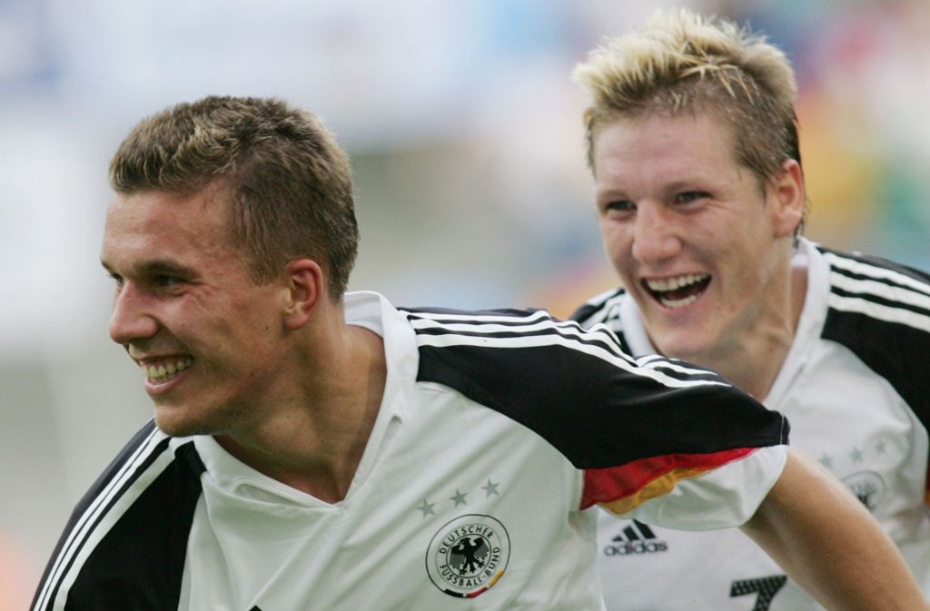 Schweini und Poldi – lange Jahre waren sie das Dreamteam der Nationalmannschaft.